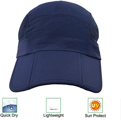 CATOP Baseball Cap,Foldable & Breathable&Lightweight Quick Dry Mesh Back Cooling Sun Hats,Sports Caps for Outdoor Activities Golf Tennis Only 2.1 oz (7colours)