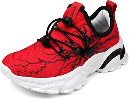 BRONAX Little/Big Boys Lightweight Graffiti Personality Shoes