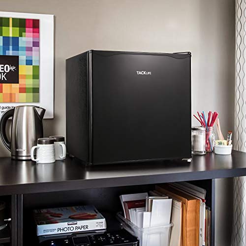 TACKLIFE Compact Refrigerator, 1.6 Cu.Ft(Holds 40 Cans), Mini