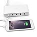 Tronsmart Titan 5-Port USB Charger with 10 Amp Total Output, All 5 Ports Build in Quick Charging - White