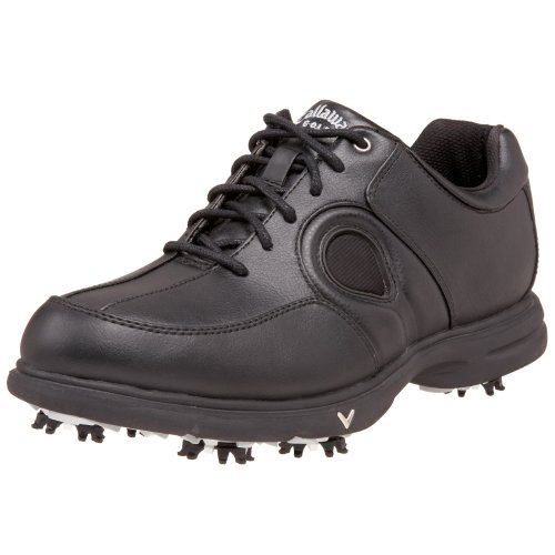 Callaway Men's CG Magna Golf Shoe,Black/Black,8 W US