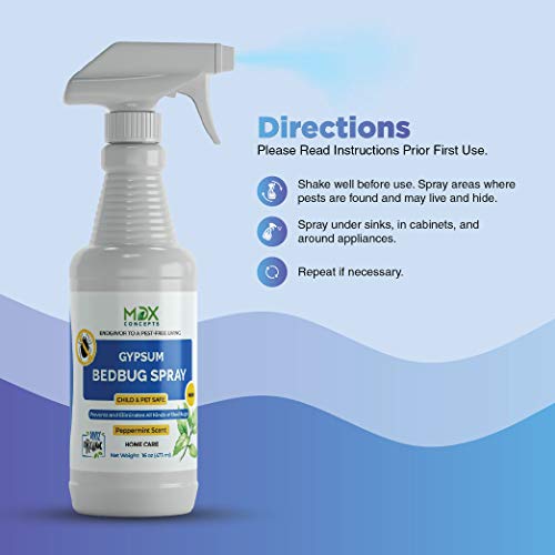 MDXconcepts Bed Bug Killer, Natural Organic Formula Fastest, 16 oz - Thumbnail 6