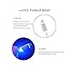 Tenfly Premium LED Glow in Dark High Speed USB 2.0 A Male to Micro USB B Cables Charge & Sync Cords for Android (Android1 pack)