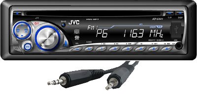 Jvc Kd G 441 Autoradio Front Aux Eingang Usb Amazon De Navigation