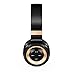 Sound Intone P6 Wireless Headphones with Microphone and Volume Control for Cellphones iPhone Laptop TV (Black Gold)