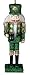 Kurt Adler Ornaments C9668 Wooden Irish Nutcracker Ornament
