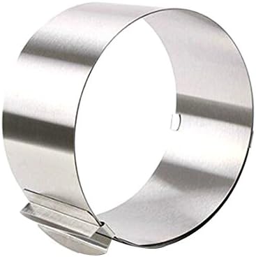 91Love Stainless Steel Adjustable Mousse Ring 6-12 Inch Cake Pan Baking Styling Decorating Tools Set Mould Kitchen Accessories