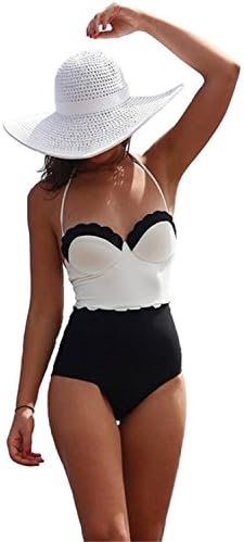 Sanksk Sexy hot One-Piece Monokinis Swimwear Swimsuit Beachwear Bathing Suit BlackS/US:0-2 Charming