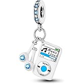 CYCUFF 925 Sterling Silver Charms Suitable for Charm Necklaces, Bracelet Pendants Beads Jewellery Gift for Women