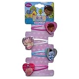 Disney Doc McStuffins Snap On Barrettes - Girls Hair Accessory