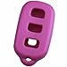 KeyGuardz Purple Rubber Keyless Entry Remote Key Fob Skin Cover Protector