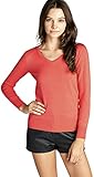 ToBeInStyle Women's Classic Long Sleeve V-Neck Pullover Sweater