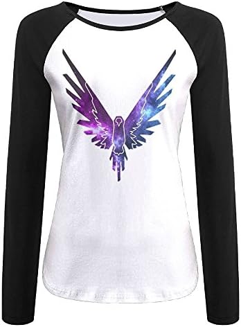 Logang Logan Paul Savage Women's Long Sleeves Raglan Baseball Casual T-Shirt