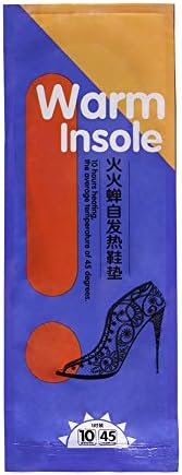 Insole Foot Warmers 8-10 Hours Heat Thin Feet Warmer Insoles No Adhesive (5 Pairs)