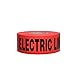 Swanson BTND3100RBEL4 3-Inch by 1000-Feet 4-MIL Non-Detectable Tape with Caution Buried Electric Line Below Red/Black Print