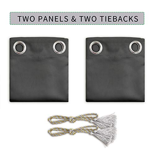 image for BGment Blackout Curtains for Bedroom - Grommet Thermal Insulated Room 