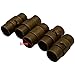 REVEW 10PCS Cord End Caps for Jewelry Making, Magnetic Clasps for Leather with Locking Leather Rope Necklace/Bracelet Buckle