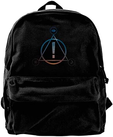 Canvas Backpack Panic! At The Disco Rucksack Gym Hiking Laptop Shoulder Bag Daypack For Men Women