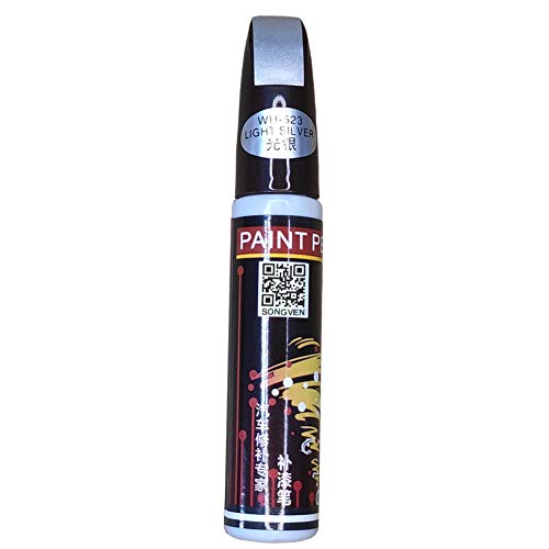 Car Scratch Remover for Deep Scratches Light Silver Universal Car Scratch Repair Body Compound Scratch Repair Pen for Vehicles Auto Scratch Remover Paint Scratch Removal for Cars (Light Silver)