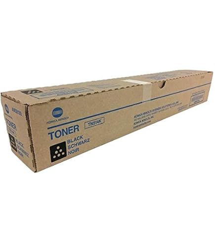 Amazon.com: Konica Minolta tn-514 K 28000 頁黑色碳粉和雷射碳粉