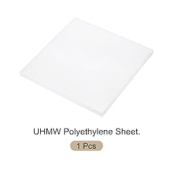 Rebower 12 x 12 Inch UHMW Polyethylene Sheets, 1/2