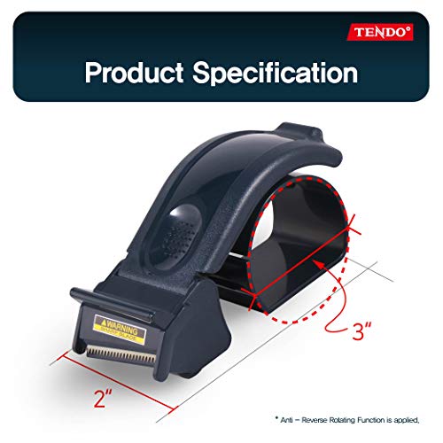 Packing Tape Dispenser TENDO Commercial Line Heavy Duty Shipping