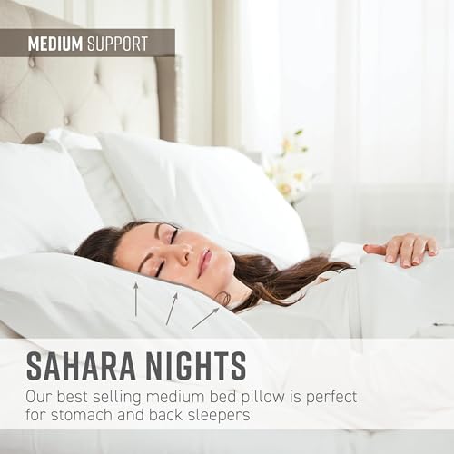 Sobel Westex Sahara Nights Bed Pillow for Sleeping Back & Stomach