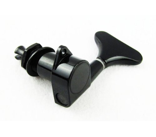 IKN Black Tuning Pegs 2L2R Machine Heads Bass Gotoh Style