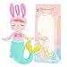 Baby Doll Girl Gifts Mermaid Plush Toys Rag Doll Infant Girls Gift with Box Green 14 Inches
