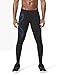 2XU Mens Ice Compression Tights, black/Cool Blue, Large
