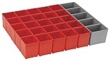 Bosch Bosch ORG72-RED Organizer Set for i-BOXX72, Part of Click and Go Mobile Transport System, 30-Piece