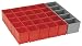 Bosch Bosch ORG72-RED Organizer Set for i-BOXX72, Part of Click and Go Mobile Transport System, 30-Piece primary