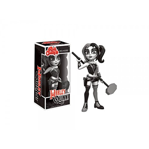 Funko Rock Candy Harley Quinn Black and White Exclusive