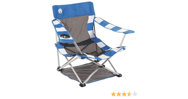 Coleman 2000019273 Quad Deluxe Mesh Beach Chair Blue Amazon Com Au Sports Fitness Outdoors