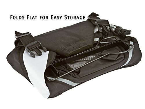 Dealglad Portable Pet Dog Cat Puppy Bike Bicycle Handlebar Car Seat Carrier Basket Travel Bag Case (Black) - Thumbnail 5