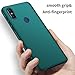 Xiaomi Mi Mix 3 Case, Almiao [Ultra-Thin] Minimalist Slim Protective Phone Case Back Cover for Xiaomi Mi Mix 3 (Gravel Green)