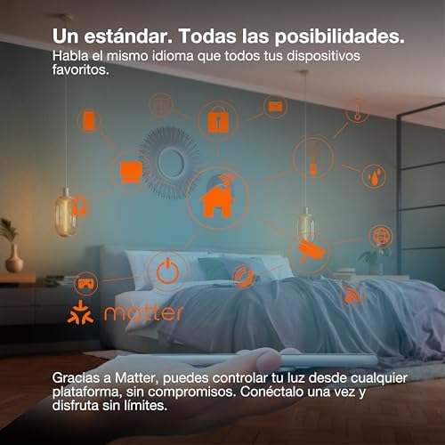 Lámpara LED SMART+ Mate A60 bombilla E27 RGBW