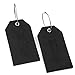 Shacke Luggage Tags with Full Back Privacy Cover w/Steel Loops - Set of 2