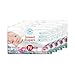 Honest Baby Diapers, Rose Blossom, Size 0 Newborn (160 Count)