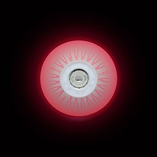 Led Luminous Inline Skates Replacement Wheels 90A-(Pack of 4)