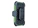 ULAK Galaxy S4 Case, S4 Case - Knox Armor Shockproof Hybrid Rugged Rubber Holster Case Defensive Cover for Samsung Galaxy S4 IV i9500 w/Swivel Locking Belt Clip Kickstand -Army Green/Black