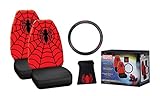 Plasticolor 006687A Marvel 'Spider-Man' 4-Piece Car Kit