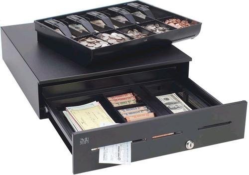 MMF CASH DRAWER ADV-111B11310-04 B 1810 MMF, ADVANTAGE, CASH DRAWER, NO SLOT, STAINLESS STEEL FRONT MMF ADV-111B11310-04 Black Cash Drawer