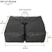 Weather Resistant Weights for Patio Umbrella Base - 19’’ Square. for Classic Outdoor Umbrellas, Hanging, Cantilever & Offset Models. Detachable Velcro - Easy Installation. XL Opening for Filling Sand