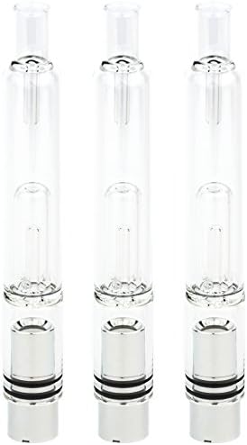Coil Monster 3-Pack Glass Water Globe Tanks with Dual Quartz Coil Cartridges