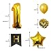 18th Happy Birthday Party Balloons, Supplies & Decorations by Belle Vous - 32 Pc Set - Large 18 Years Foil Balloon 12