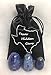 Texas Hidden Gems 3 Natural Lapis Stone Eggs Kegel Exercise Weights