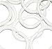 Arrow Gray Polyester Fabric Bathroom Shower Curtain Set with Hooks 60x72 Inch Waterproof Bath Curtain Design Bathroom Decoration Set Arrows Heading to Same Directions Rustic Vintage White