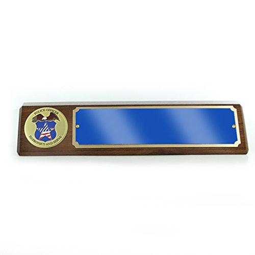 Top 10 name desk plate police Allace Reviews