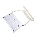Tinksky Clutch Shoulder Bag Crossbody Bag with Chain Strap Handbag Purse, gift for Women (Transparent Color)